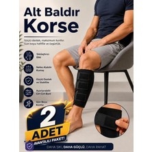 Ankaflex 2 Adet Bacak Bandı Alt Baldır Destek Korsesi Ayarlanabilir Kaval Kemiği Alt Bacak Sıkıştırma Sargısı