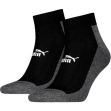 Puma Elements Cush Quarter Unisex Siyah Günlük Stil Çorap 93899104