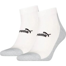 Puma Elements Cush Quarter Unisex Beyaz Günlük Stil Çorap 93899101