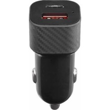 Mey Ithalat® Araç Içi Hızlı Şarj Soketi 38W Oto Çakmaklık Type-C Araba Çakmaklık