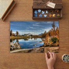 Lago Malawi  Doğa Görselleri Tasarımı 240 Parça Ahşap Puzzle Ahşap Kutuda  MP05280