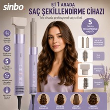 Ttt Sinbo Saç Şekillendirme Cihazı - 5 Başlıklı - 3 Kademeli Hız ve Sıcaklık Ayarı