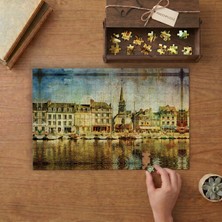 Venedik Eski Fotoğraf Tasarımı 240 Parça Ahşap Puzzle Ahşap Kutuda  MP06177