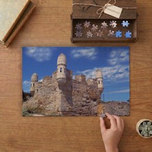 Yenikale - Tarihi Yapı Tasarımı 240 Parça Ahşap Puzzle Ahşap Kutuda  MP08711