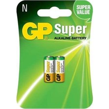 Gp 910 Lr1 Alkalin Kısa Pil (2'li Paket)