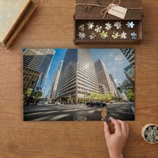 San Francisco 425 Market Street Tasarımı 240 Parça Ahşap Puzzle Ahşap Kutuda  MP07362