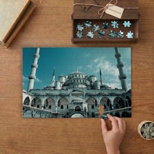 Selimiye Camii - Edirne Tasarımı 240 Parça Ahşap Puzzle Ahşap Kutuda  MP04672