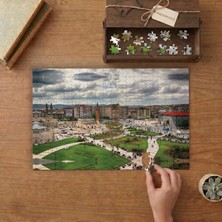 Sivas Şehir Manzarası Tasarımı 240 Parça Ahşap Puzzle Ahşap Kutuda  MP02661