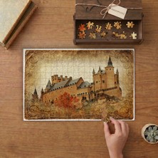 Kale Nostalji Resimler - Manzara Tasarımı 240 Parça Ahşap Puzzle Ahşap Kutuda  MP01214