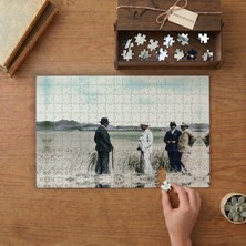 Atatürk Orman Çiftliği - Mustafa Kemal Atatürk  Tasarımı 240 Parça Ahşap Puzzle Ahşap Kutuda  MP06343