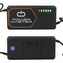 ALK Powermaster PM-31801 60 Volt - 20 Amper Iec C15 Dişi Uçlu Kapasite Göstergeli Elektrikli Bisiklet Şarj Akü Cihazı (ADJ160-01)