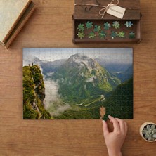 Yeni Zelanda Mackinnon Geçidi Tasarımı 240 Parça Ahşap Puzzle Ahşap Kutuda  MP08112
