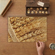 Buğdaylar Tasarımı 240 Parça Ahşap Puzzle Ahşap Kutuda  MP11023