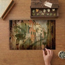 Prigo Şehir Manzarası Tasarımı 240 Parça Ahşap Puzzle Ahşap Kutuda  MP01210