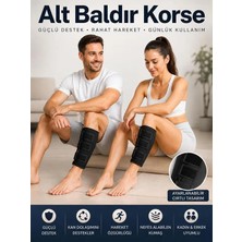 Ankaflex Unisex Bacak Alt Baldır Destek Bandajı Ayarlanabilir Kaval Kemiği Korsesi Sıkıştırma Baldır Sargısı