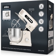Ttt Sinbo Standlı Mikser ve Blender Seti - 12 Litre Hazne - 8 Kademeli Hız Ayarı