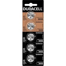 ALK Duracell CR2032 Lityum Düğme Pil (5'li Paket)