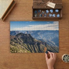 Meksika Bakır Kanyon Tasarımı 240 Parça Ahşap Puzzle Ahşap Kutuda  MP07570