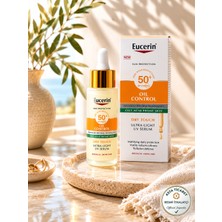 Eucerin Güneş Yağ Kontrolü Uv Yüz Serumu SPF50+ 30 ml