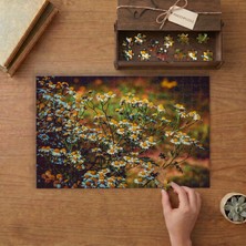 Kır Papatyaları Tasarımı 240 Parça Ahşap Puzzle Ahşap Kutuda  MP05483