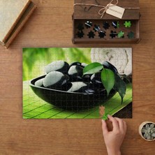 Kasede Spa Taşları - Terapi  Tasarımı 240 Parça Ahşap Puzzle Ahşap Kutuda  MP05187