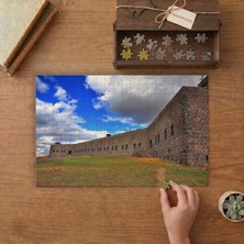 Erzurum Aziziye Tabyalar Tasarımı 240 Parça Ahşap Puzzle Ahşap Kutuda  MP07334