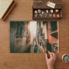 Dar Sokaklar- Venedik-Italya Tasarımı 240 Parça Ahşap Puzzle Ahşap Kutuda  MP00039