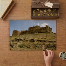 Hoşap Kalesi - Van Tasarımı 240 Parça Ahşap Puzzle Ahşap Kutuda  MP07013