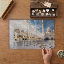 Şeyh Zayid Camii Tasarımı 240 Parça Ahşap Puzzle Ahşap Kutuda  MP09521