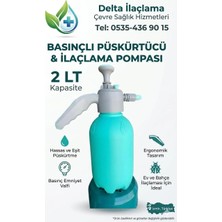 Premium Store Pompa El Tipi 2LT Taşınabilir Basınçlı PÜSKÜRTME FIS FIS SIPREY KLİMA TEMİZLEME SU SIKMA Makinesi