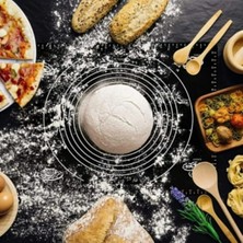 Uravas Store Silikon Çok Amaçlı Geniş Hamur Matı Hamur Açma Matı 40*50 cm