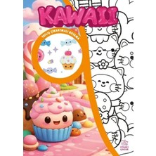 TUX Kawaii Çıkartmalı Boyama Kitabı