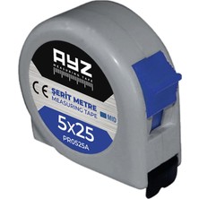Ayz Şerit Metre Gri (PR0525A) 5X25 mt