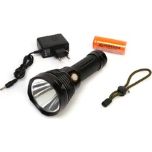 TUX PD-6692 15 Watt 1000 Lümen Profesyonel Şarjlı El Feneri