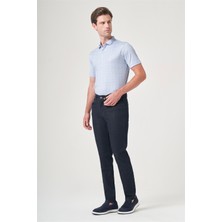 İmza Lacivert 5 Cep Slim Fit Pamuklu Denim Pantolon 1023260164
