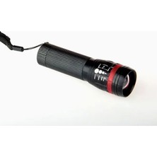 TUX Power Ledli ve Zoomlu 2 Km Menzilli Alüminyum El Feneri