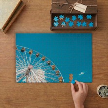 Dönme Dolap - Eğlence Tasarımı 240 Parça Ahşap Puzzle Ahşap Kutuda  MP01558