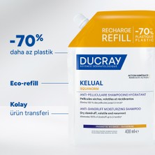 Ducray Kelual Squanorm Kuru Saçlar Için Kepek Karşıtı Şampuan Refill 400 ml