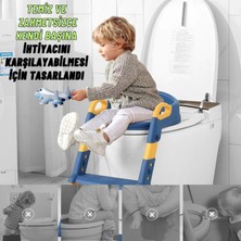 Hili Merdivenli Çocuk Klozet Tuvalet Eğitimi Aparatı