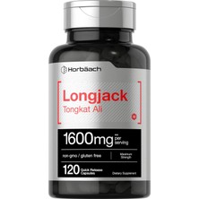 Horbaach Longjack Tong Ali For Men And Women | 120 Capsules | Extract Supplement | Maximum Strength Pills | Eurycoma Longifolia | Non-Gmo And Gluten Free