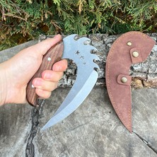 Köse Mehmet Riddick Bıçağı - Ceviz Sap - 19 cm