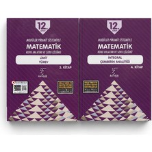 Karekök Yayınları 12. Sınıf Matematik Konu Anlatımı ve Soru Çözümü Seti (3. ve 4. Kitap) | Limit Türev - Integral Çemberin Analitiği | Ayt Matematik H