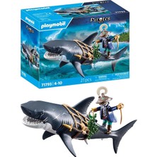Playmobil Giant Shark With Pirate 71793