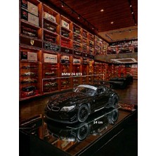 Oyuncak Sahili Bmw Z4 Gt3 Yarış Araba 14CM Koleksiyon Model Metal 1:32 Ölçek Gt3 Z4 Modifiye Yazılar Kutuda Alt Standlı