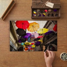 Rengarenk Şemsşyeler Tasarımı 240 Parça Ahşap Puzzle Ahşap Kutuda  MP02919