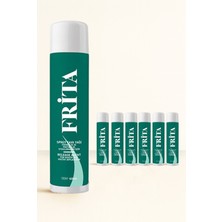 Frita Tava Spreyi 600 ml 6 Adet – Yağsız Pişirme Spreyi | Fırın, Izgara ve Tavada Kullanım