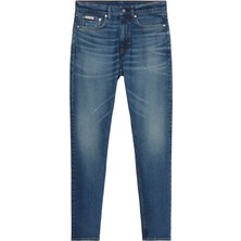 Calvin Klein Erkek Mavi Calvin Klein Classıc Taper New Be, Nkn Mavi Erkek Kot Pantolon