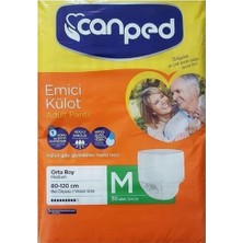 Canped Emici Kulot Hasta Bezi Orta 30 Adet