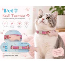 Pet Love Zilli ve Klipsli Kedi Tasması