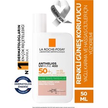 La Roche Posay Anthelios Oil Control Fluid Spf+50 Yağlı Ciltler Için Akışkan Renkli Yüz Güneş Kremi
